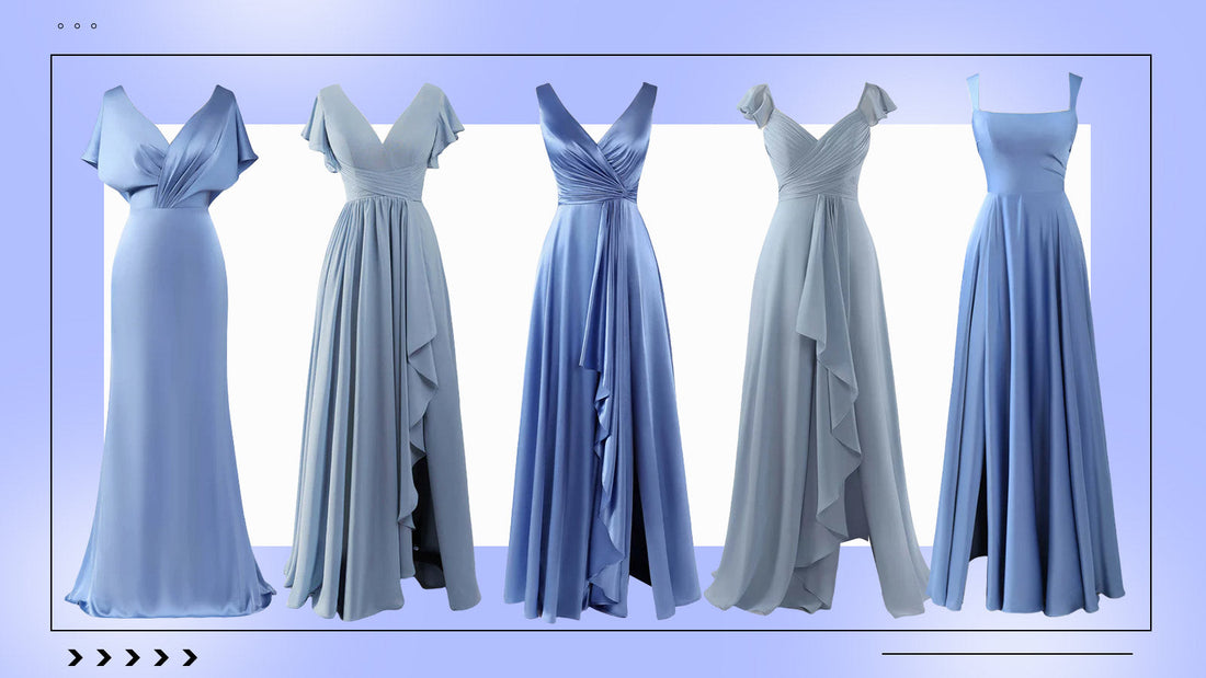 Dusty Blue Wedding Dresses: Romantic Elegance for 2025 Weddings