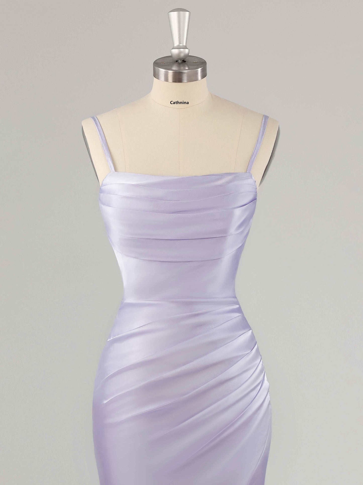 Loretta Sexy Square Long Mermaid Bridesmaid Dresses with Slit