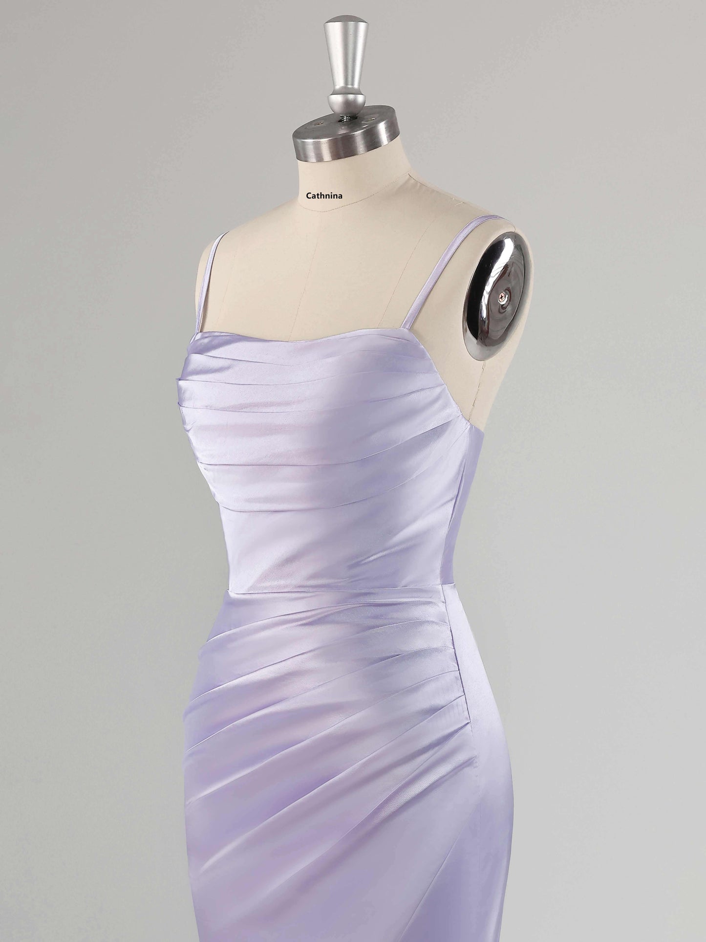 Loretta Sexy Square Long Mermaid Bridesmaid Dresses with Slit