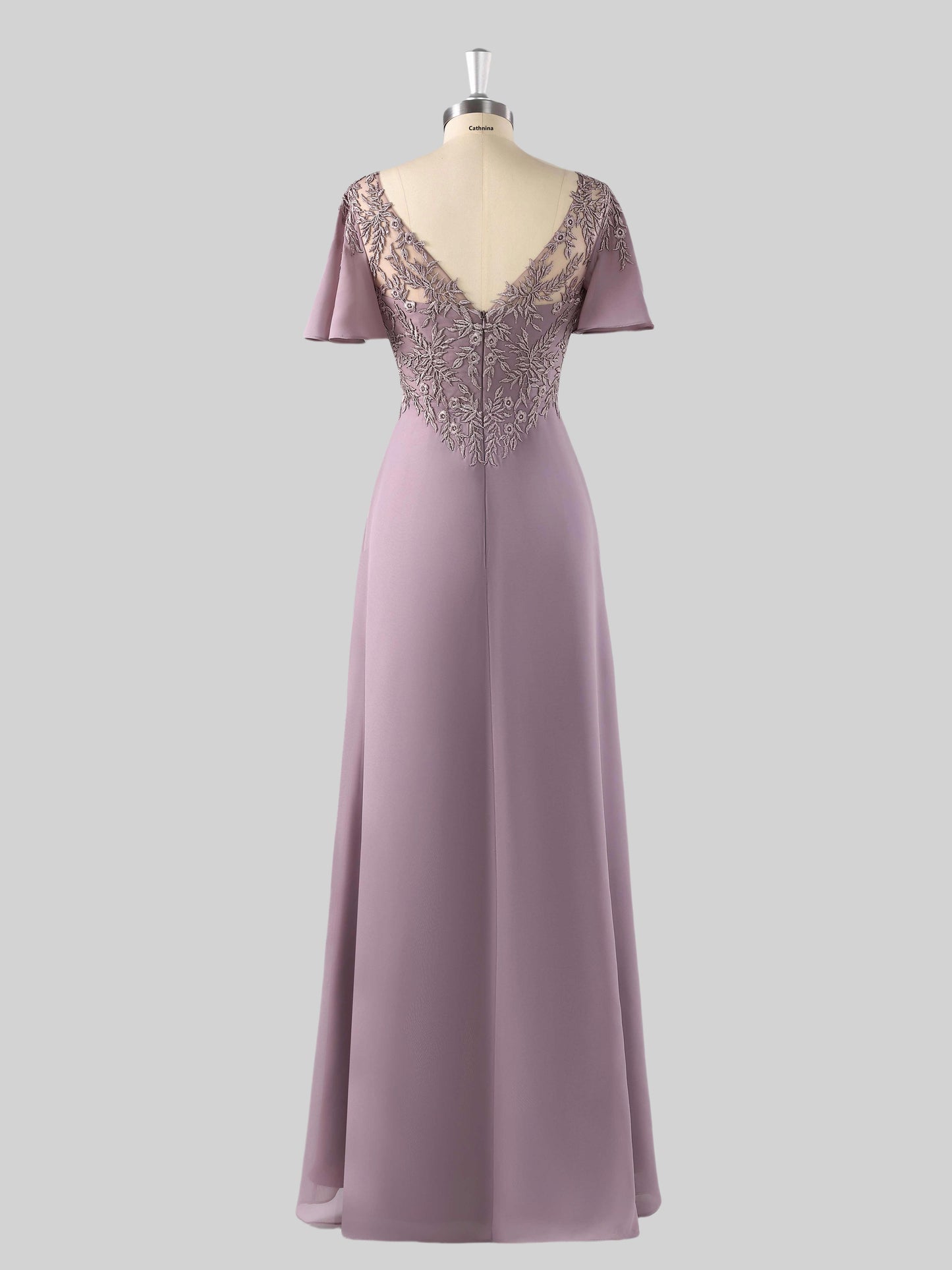 Maret Stylish V-Neck Asymmetrical Mother of the Bride Dresses