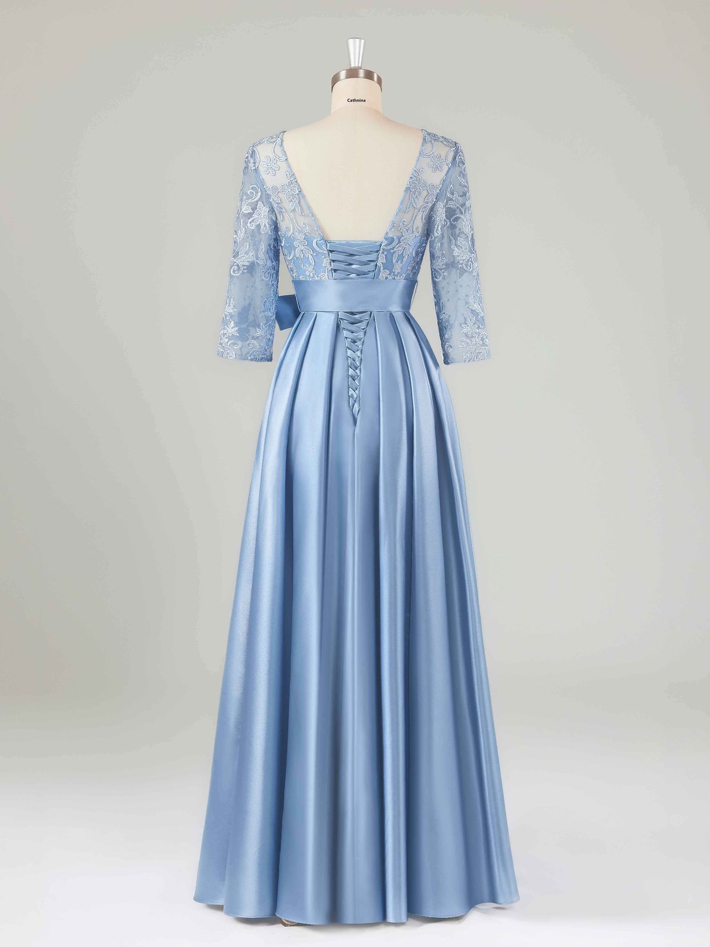 Matilda Graceful Illusion Neckline Mother of the Bride Dresses