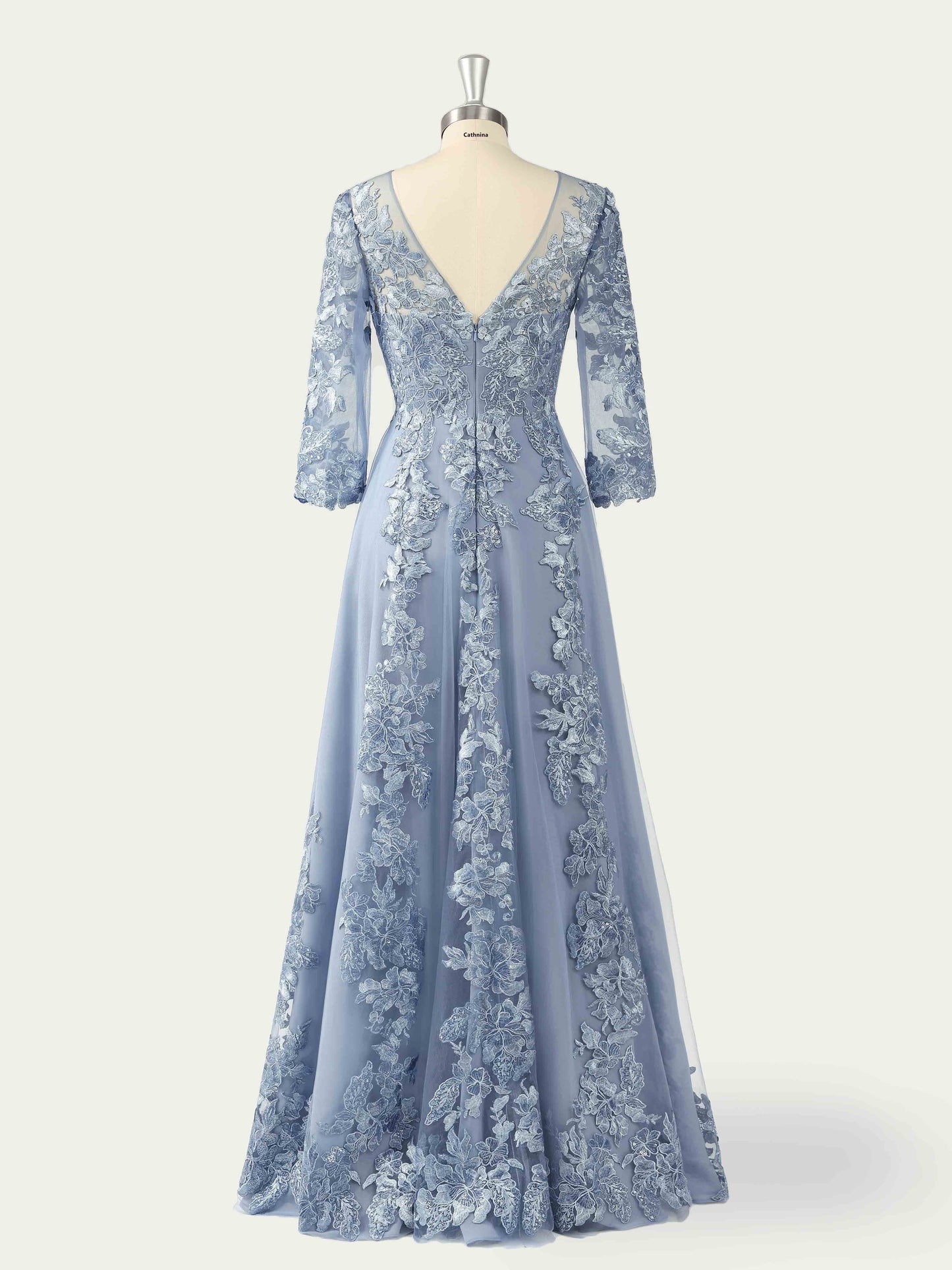 Maura Elegant Lace Appliqued A-line Mother of the Bride Dresses
