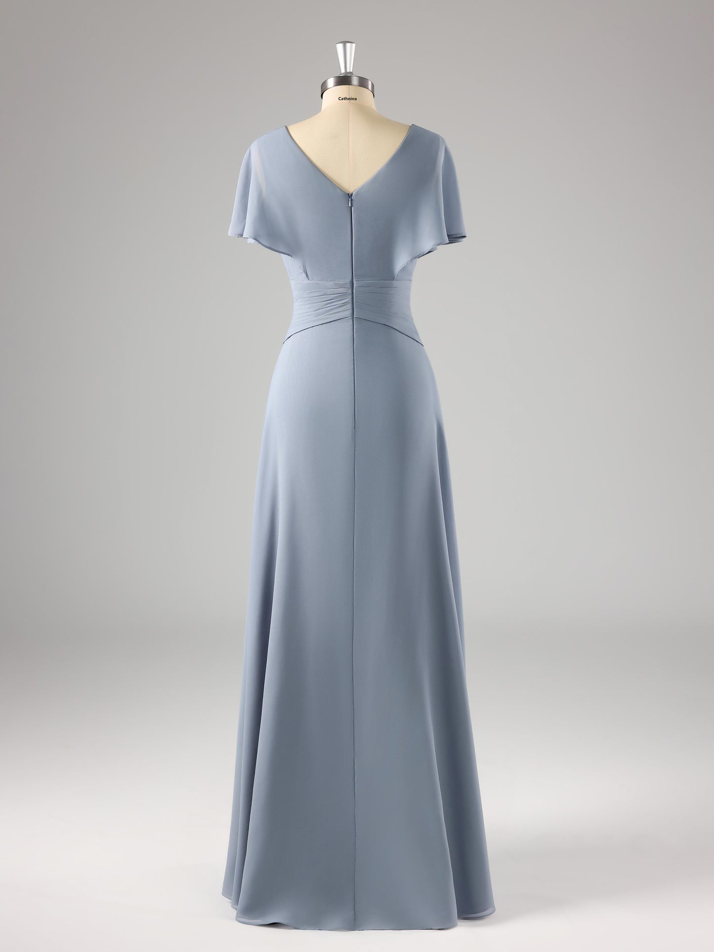 Mavis Chic Scoop A-line Mother of the Bride Dresses with Beaded