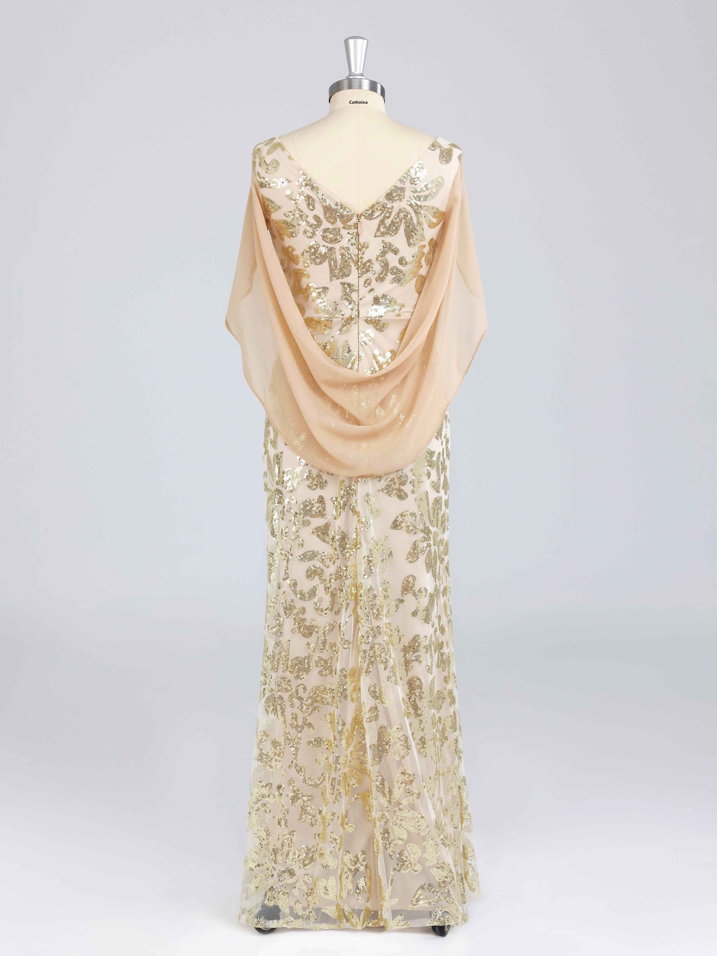 Meira Graceful Off the Shoulder Sequins Mother of the Bride Dresses