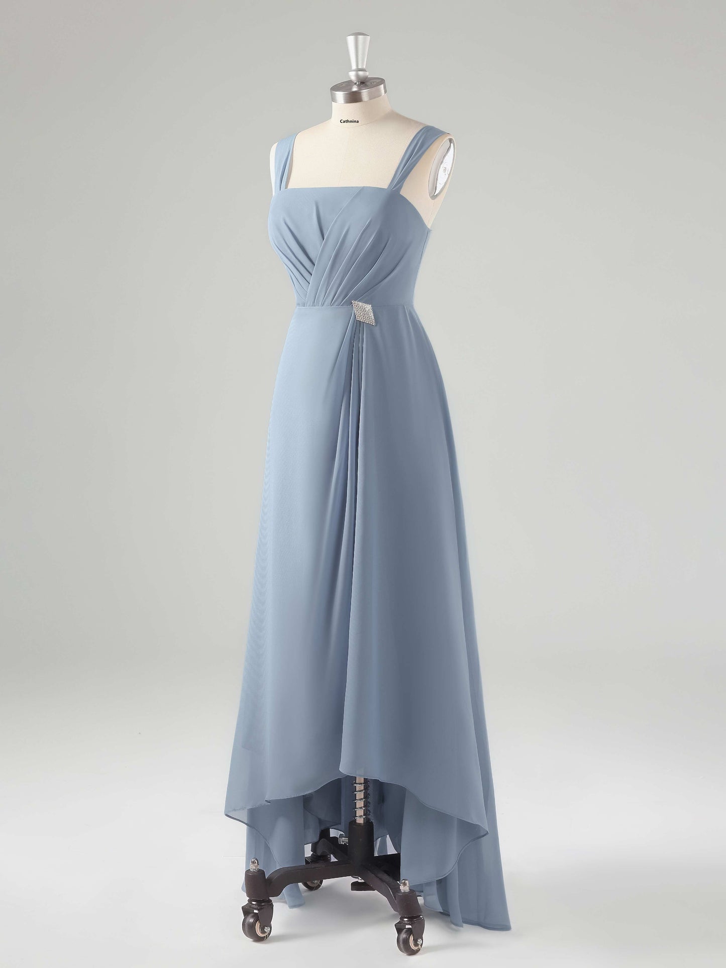 Melissa Square Asymmetrical Two-Pieces Mother of the Bride Dresses