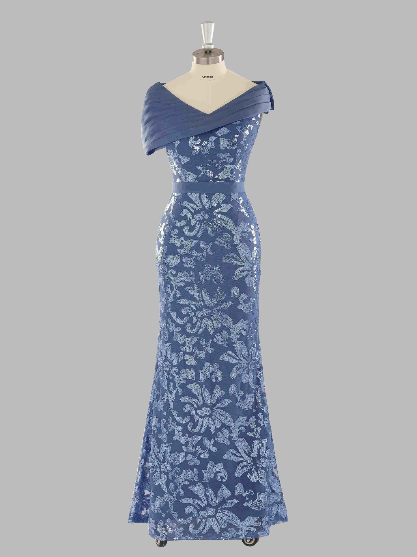Meredith Stunning Sequins Appliqued Mother of the Bride Dresses