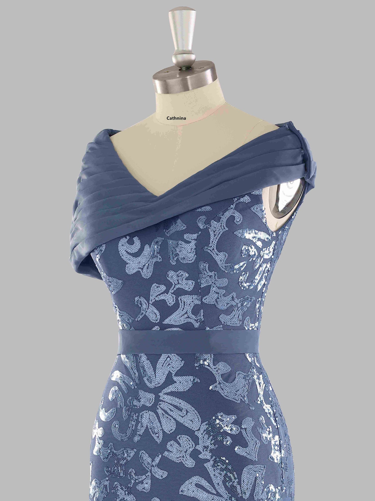 Meredith Stunning Sequins Appliqued Mother of the Bride Dresses