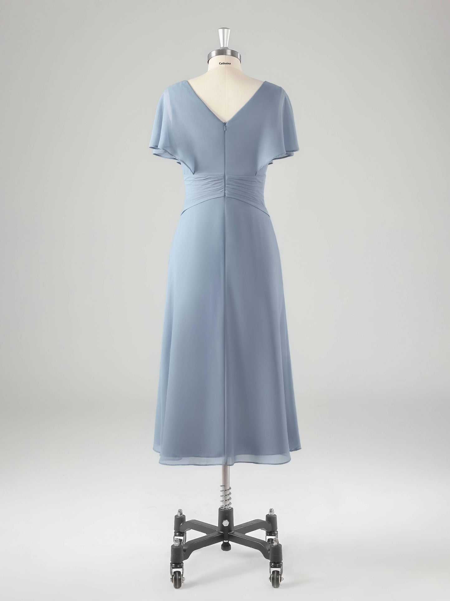 Miran V-Neck Knee Length Mother Of The Bride Dresses with Beaded