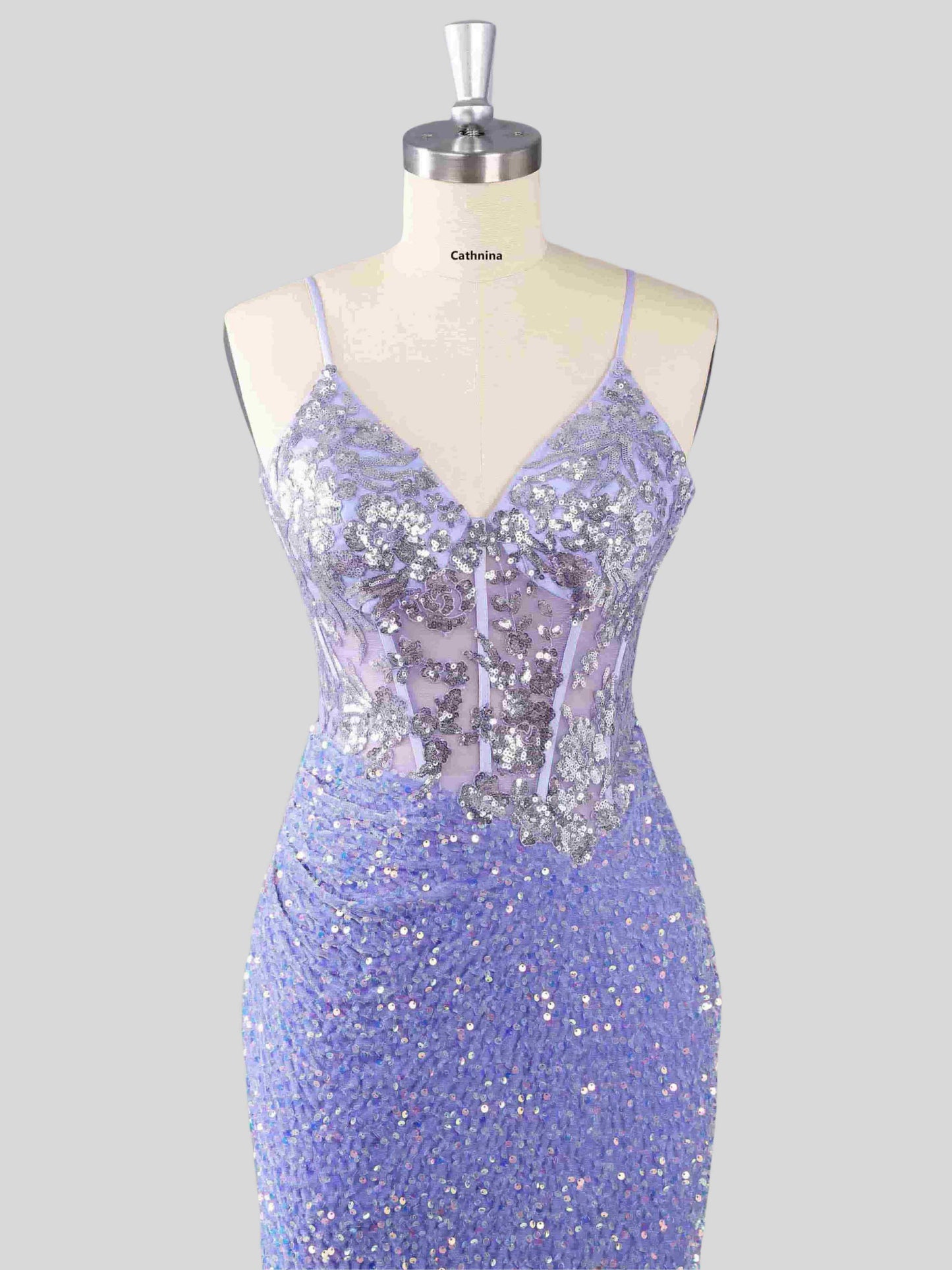 Valeria Sexy Trumpet/Mermaid Prom Dresses with Beading Sequins
