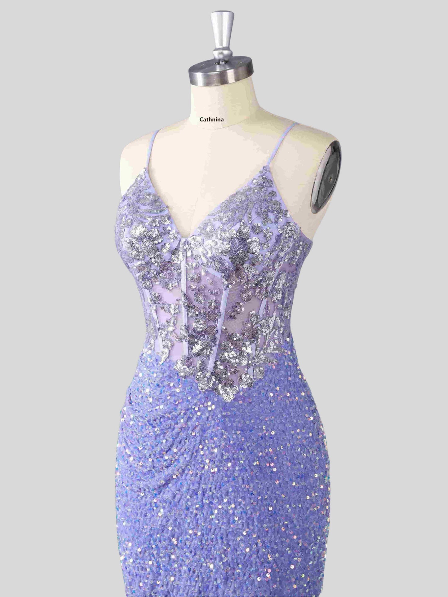 Valeria Sexy Trumpet/Mermaid Prom Dresses with Beading Sequins