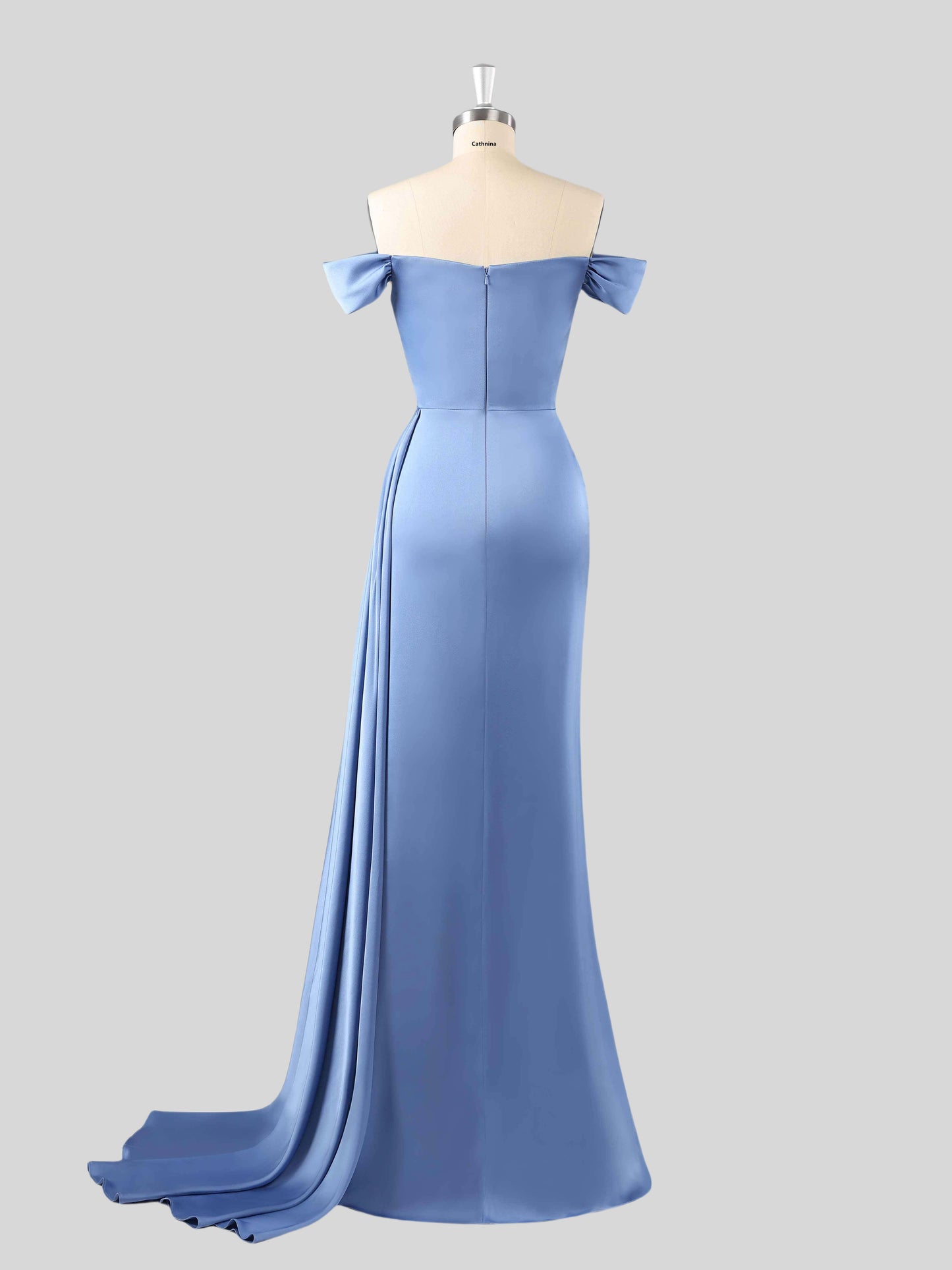 Vivian Trumpet/Mermaid Off-The-Shoulder Formal Dresses