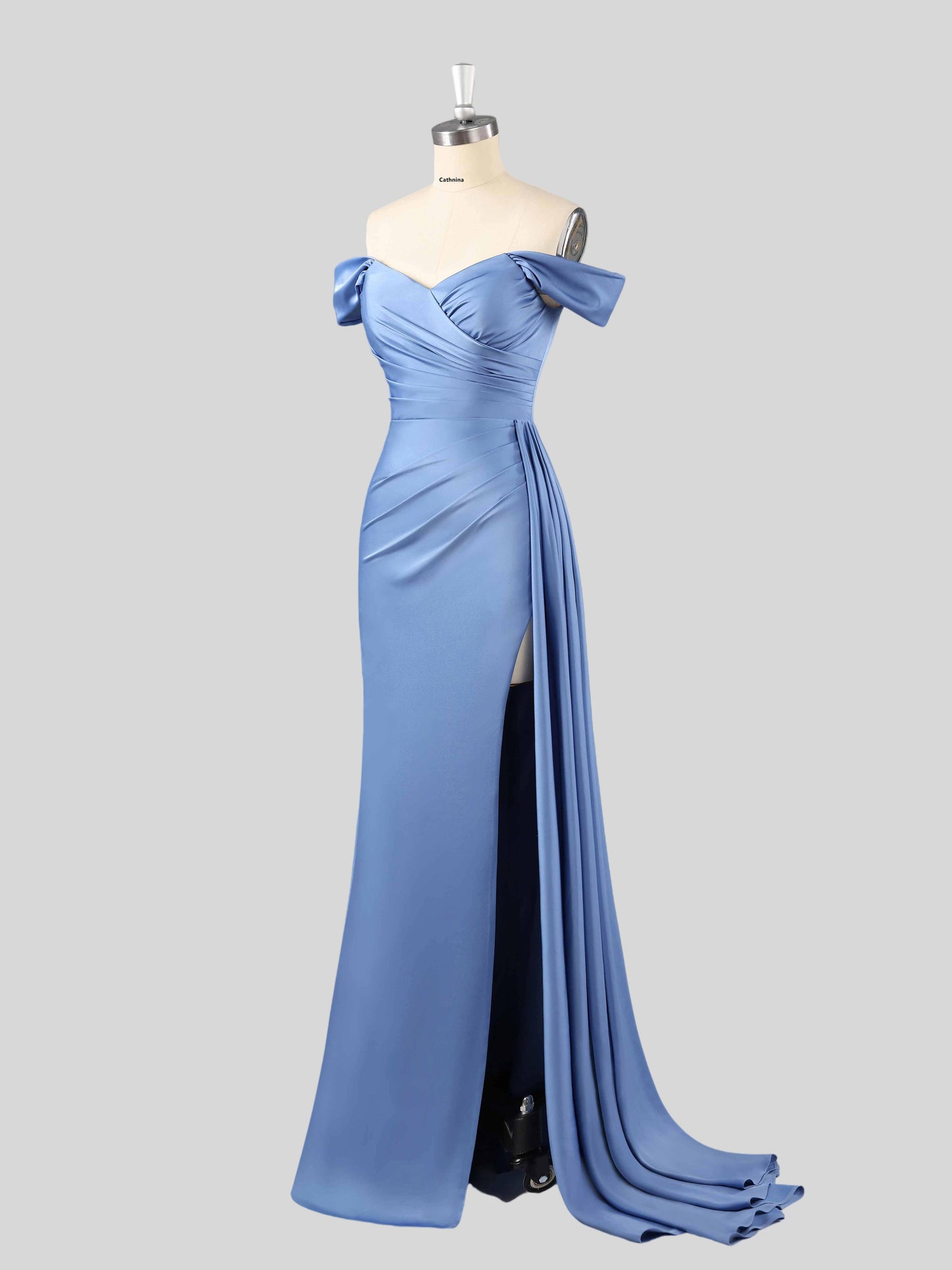 Vivian Trumpet/Mermaid Off-The-Shoulder Formal Dresses