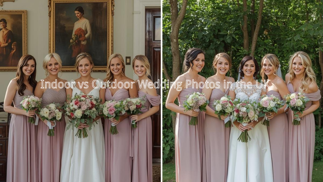 Indoor vs Outdoor Wedding Photos in the UK: What to Prepare For