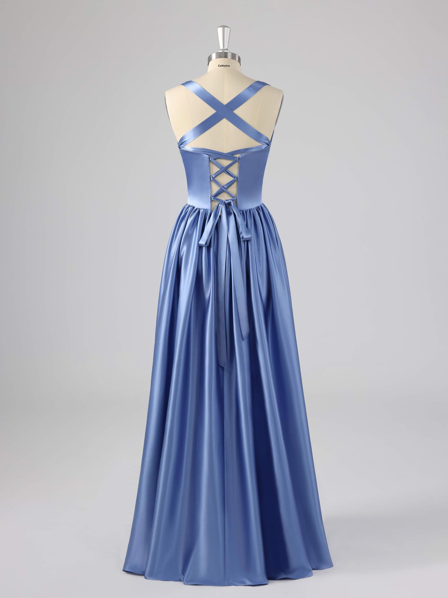 Liryn Stylish Sweetheart Neckline Bridesmaid Dresses with Slit