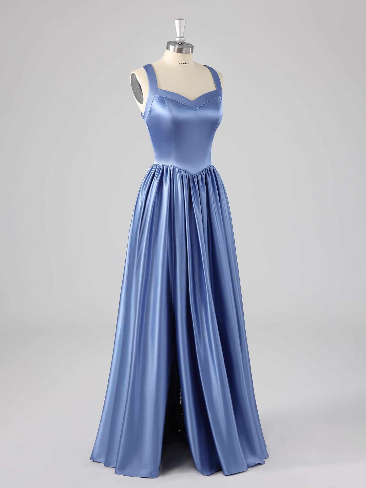 Liryn Stylish Sweetheart Neckline Bridesmaid Dresses with Slit