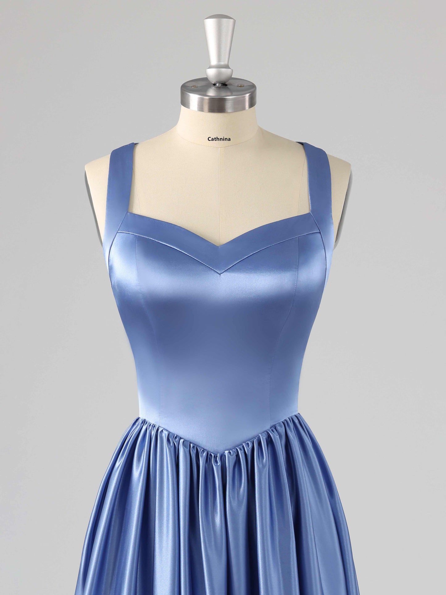 Liryn Stylish Sweetheart Neckline Bridesmaid Dresses with Slit