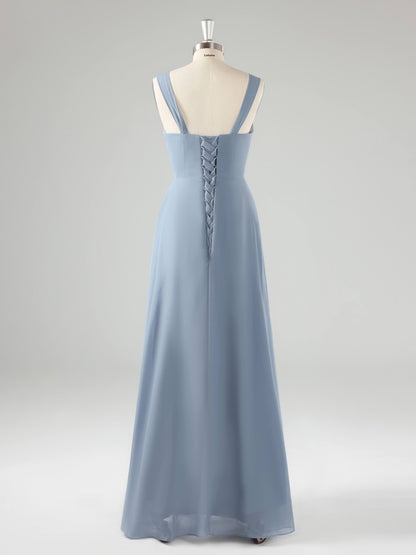 Melissa Square Asymmetrical Two-Pieces Mother of the Bride Dresses