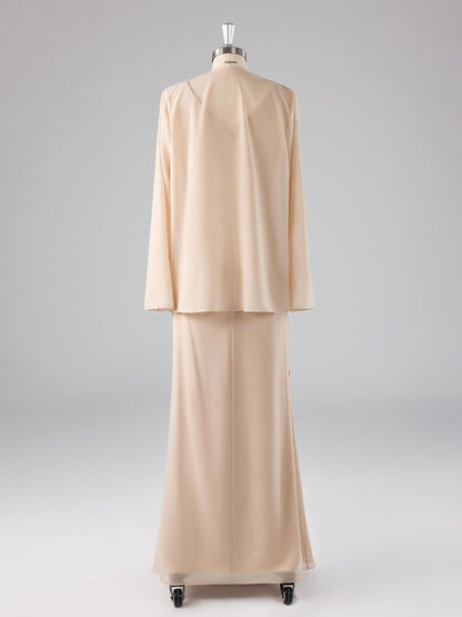 Michaela Chic Beaded Two-Pieces Mother of the Bride Dresses